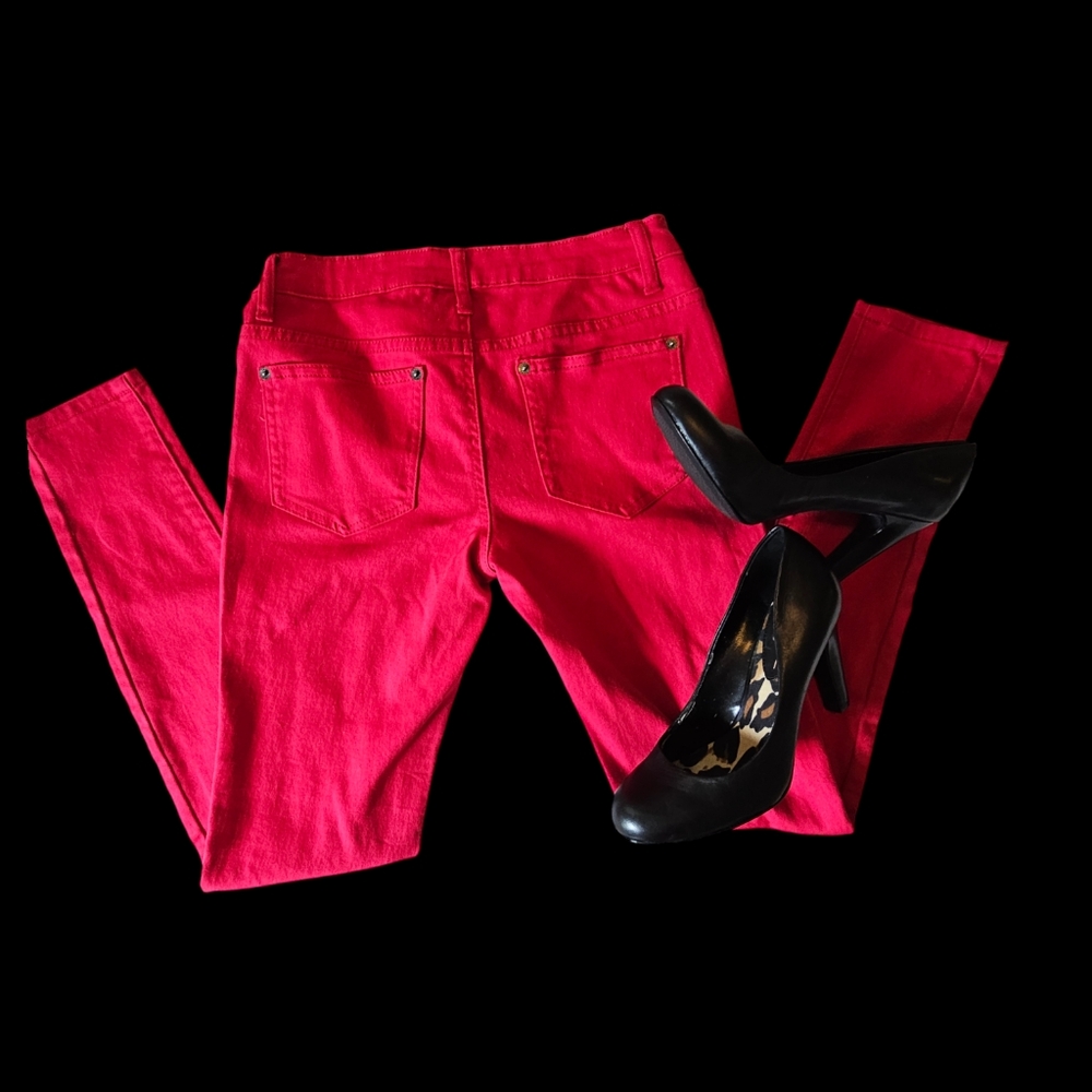 Hybrid and Company Red Skinny Jeans- Size 3